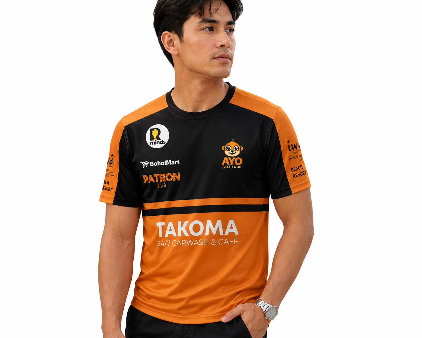 Takoma Court Series - Midnight Orange